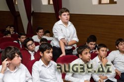 134-132 nömrəli təhsil kompleksində "Reqbi-5" layihəsinin prezentasiyası